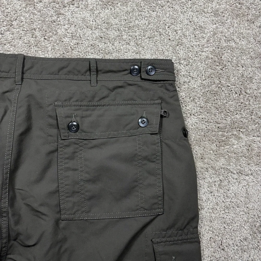 Clothing Arts P^cubed Pick-Pocket Proof Travel Cargo Pants Mens 38x32 Olive Gray